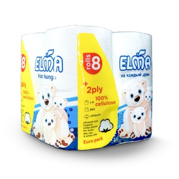 Туалетная бумага Ultrasoft Euro Pack, 2 слоя